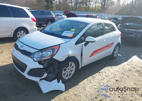 2013 Kia Rio Lx from USA, damaged, VIN KNADM5A39D6119872